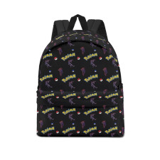 Pokemon Grimmsnarl School Backpack Multicolor Schoolbag Rucksack - Gigantamax Grimmsnarl Character Series Art