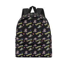 Pokemon Stunfisk School Backpack Multicolor Schoolbag Rucksack - Galarian Stunfisk Character Series Art