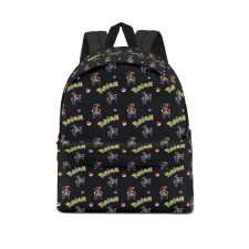 Pokemon Garchomp School Backpack Multicolor Schoolbag Rucksack - Garchomp Character Series Art