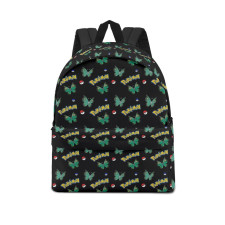 Pokemon Vivillon School Backpack Multicolor Schoolbag Rucksack - Garden Vivillon Character Series Art
