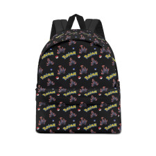 Pokemon Gigalith School Backpack Multicolor Schoolbag Rucksack - Gigalith Character Series Art