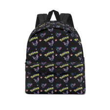 Pokemon Golbat School Backpack Multicolor Schoolbag Rucksack - Golbat Character Series Art