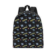 Pokemon Golduck School Backpack Multicolor Schoolbag Rucksack - Golduck Character Series Art