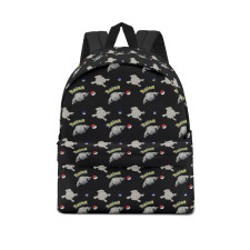 Pokemon Graveler School Backpack Multicolor Schoolbag Rucksack - Graveler Character Series Art