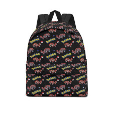 Pokemon Groudon School Backpack Multicolor Schoolbag Rucksack - Groudon Character Series Art