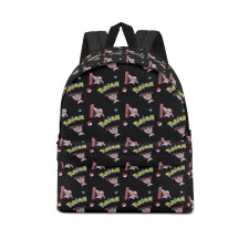 Pokemon Gurdurr School Backpack Multicolor Schoolbag Rucksack - Gurdurr Character Series Art