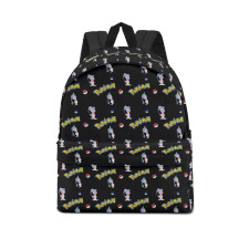 Pokemon Hatterene School Backpack Multicolor Schoolbag Rucksack - Hatterene Character Series Art