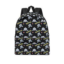 Pokemon Hattrem School Backpack Multicolor Schoolbag Rucksack - Hattrem Character Series Art