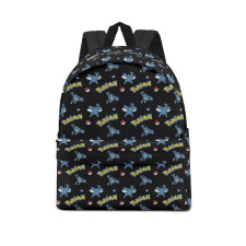 Pokemon Heracross School Backpack Multicolor Schoolbag Rucksack - Heracross Character Series Art