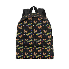 Pokemon Vivillon School Backpack Multicolor Schoolbag Rucksack - High Plains Vivillon Character Series Art