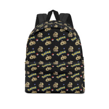 Pokemon Hippopotas School Backpack Multicolor Schoolbag Rucksack - Hippopotas Character Series Art