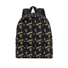Pokemon Decidueye School Backpack Multicolor Schoolbag Rucksack - Hisuian Decidueye Character Series Art