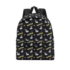 Pokemon Sliggoo School Backpack Multicolor Schoolbag Rucksack - Hisuian Sliggoo Character Series Art