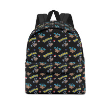 Pokemon Hitmontop School Backpack Multicolor Schoolbag Rucksack - Hitmontop Character Series Art