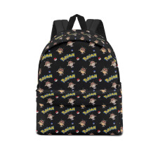 Pokemon Hoothoot School Backpack Multicolor Schoolbag Rucksack - Hoothoot Character Series Art