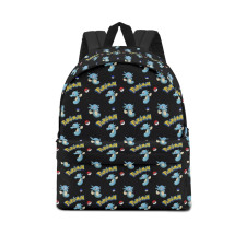Pokemon Horsea School Backpack Multicolor Schoolbag Rucksack - Horsea Character Series Art