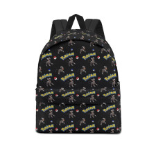 Pokemon Houndoom School Backpack Multicolor Schoolbag Rucksack - Houndoom Character Series Art