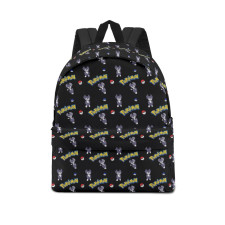 Pokemon Indeedee Male School Backpack Multicolor Schoolbag Rucksack - Indeedee Male Character Series Art