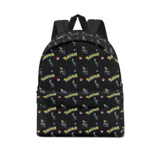 Pokemon Inteleon School Backpack Multicolor Schoolbag Rucksack - Inteleon Character Series Art