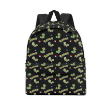 Pokemon Kecleon School Backpack Multicolor Schoolbag Rucksack - Kecleon Character Series Art