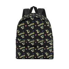 Pokemon Leafeon School Backpack Multicolor Schoolbag Rucksack - Leafeon Character Series Art