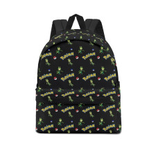 Pokemon Leavanny School Backpack Multicolor Schoolbag Rucksack - Leavanny Character Series Art