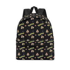 Pokemon Lopunny School Backpack Multicolor Schoolbag Rucksack - Lopunny Character Series Art
