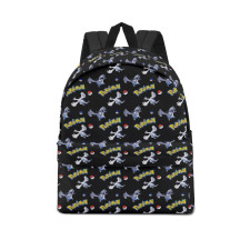 Pokemon Lugia School Backpack Multicolor Schoolbag Rucksack - Lugia Character Series Art