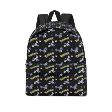 Pokemon Lumineon School Backpack Multicolor Schoolbag Rucksack - Lumineon Character Series Art