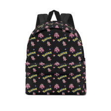 Pokemon Lurantis School Backpack Multicolor Schoolbag Rucksack - Lurantis Character Series Art