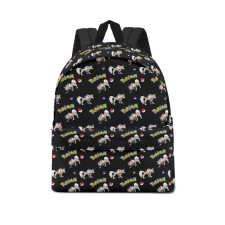 Pokemon Lycanroc Midday School Backpack Multicolor Schoolbag Rucksack - Lycanroc Midday Character Series Art