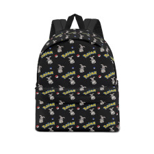Pokemon Magearna School Backpack Multicolor Schoolbag Rucksack - Magearna Character Series Art