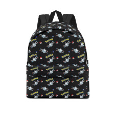 Pokemon Magnemite School Backpack Multicolor Schoolbag Rucksack - Magnemite Character Series Art