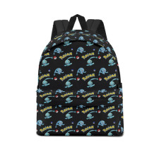 Pokemon Manaphy School Backpack Multicolor Schoolbag Rucksack - Manaphy Character Series Art