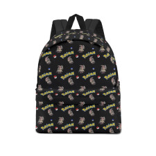 Pokemon Mandibuzz School Backpack Multicolor Schoolbag Rucksack - Mandibuzz Character Series Art