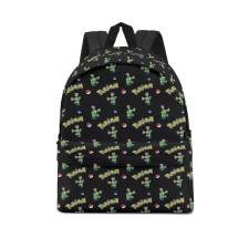 Pokemon Maractus School Backpack Multicolor Schoolbag Rucksack - Maractus Character Series Art