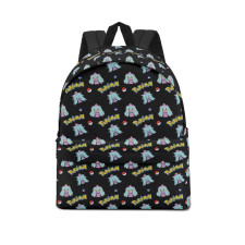 Pokemon Mareanie School Backpack Multicolor Schoolbag Rucksack - Mareanie Character Series Art