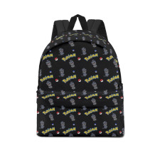 Pokemon Marshadow School Backpack Multicolor Schoolbag Rucksack - Marshadow Character Series Art
