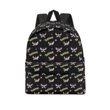 Pokemon Masquerain School Backpack Multicolor Schoolbag Rucksack - Masquerain Character Series Art