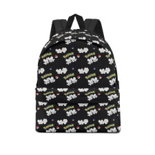 Pokemon Maushold School Backpack Multicolor Schoolbag Rucksack - Maushold Four Character Series Art