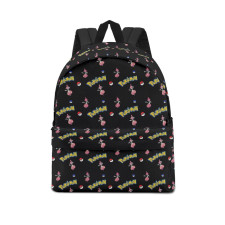 Pokemon Medicham School Backpack Multicolor Schoolbag Rucksack - Medicham Character Series Art