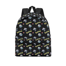 Pokemon Meditite School Backpack Multicolor Schoolbag Rucksack - Meditite Character Series Art