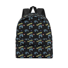 Pokemon Metang School Backpack Multicolor Schoolbag Rucksack - Metang Character Series Art