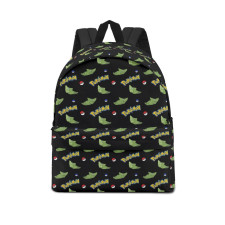Pokemon Metapod School Backpack Multicolor Schoolbag Rucksack - Metapod Character Series Art