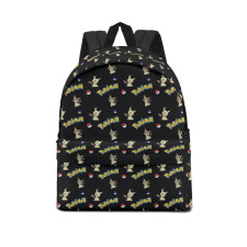 Pokemon Mimikyu School Backpack Multicolor Schoolbag Rucksack - Mimikyu Character Series Art