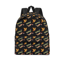 Pokemon Moltres School Backpack Multicolor Schoolbag Rucksack - Moltres Character Series Art