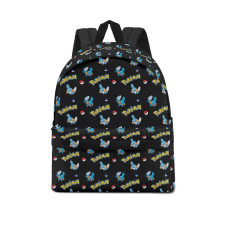 Pokemon Mudkip School Backpack Multicolor Schoolbag Rucksack - Mudkip Character Series Art