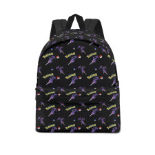 Pokemon Naganadel School Backpack Multicolor Schoolbag Rucksack - Naganadel Character Series Art