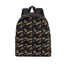 Pokemon Nickit School Backpack Multicolor Schoolbag Rucksack - Nickit Character Series Art