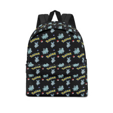 Pokemon Nidorina School Backpack Multicolor Schoolbag Rucksack - Nidorina Character Series Art